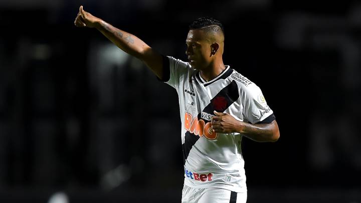 Fredy Guarín le dio la victoria a Vasco da Gama frente a Cruzeiro