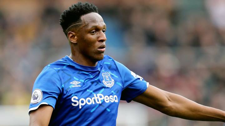 Yerry Mina, defensa central del Everton.