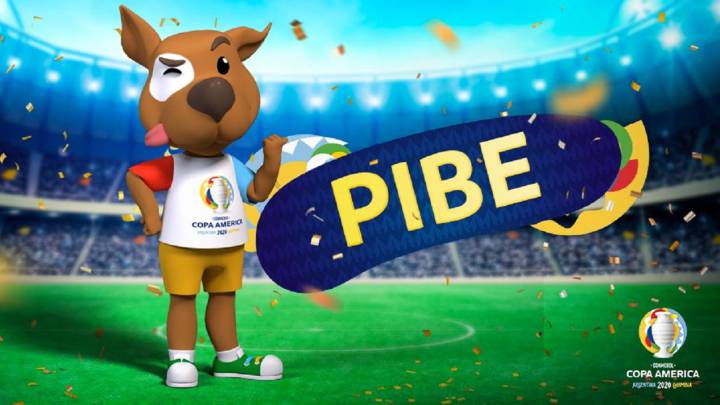 Pibe, la mascota de la Copa América 2020
