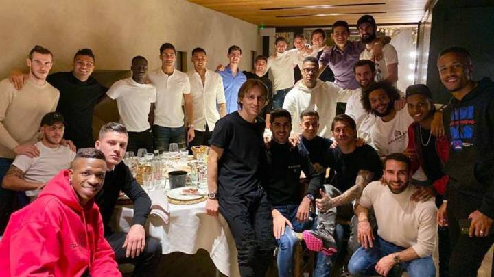 James Rodríguez y varios de los jugadores de Real Madrid se reunieron en un restaurante para celebrar una cena de Navidad, los ausentes, Kroos y Benzema