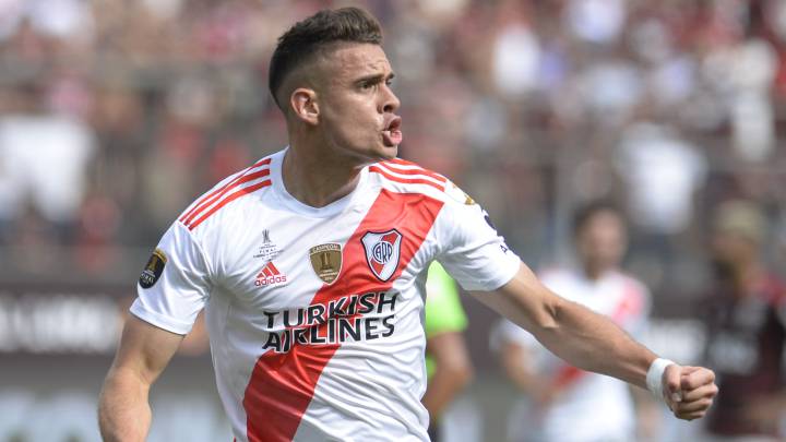 Rafael Santos Borré, delantero de River Plate