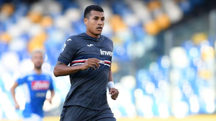 Jeison Murillo, defensa de la Sampdoria