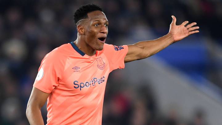 Yerry Mina, defensa central del Everton.