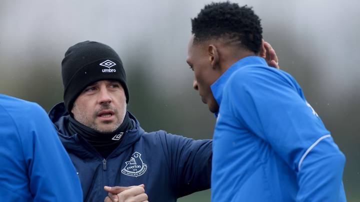 Yerry Mina se despide de Marcos Silva