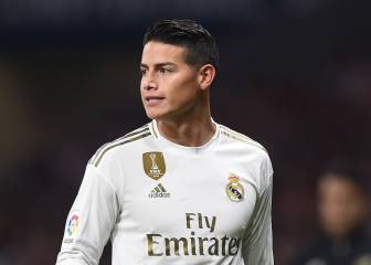 James y el club de los lesionados en el Real Madrid