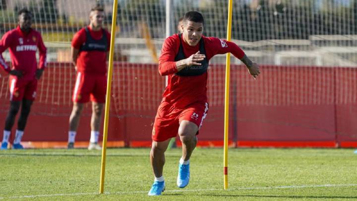 Juan Camilo 'Cucho' Hernández, delantero del Mallorca