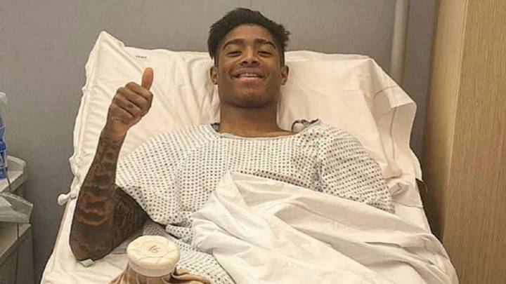 Eddie Salcedo se sometió a un artroscopia en la rodilla derecha