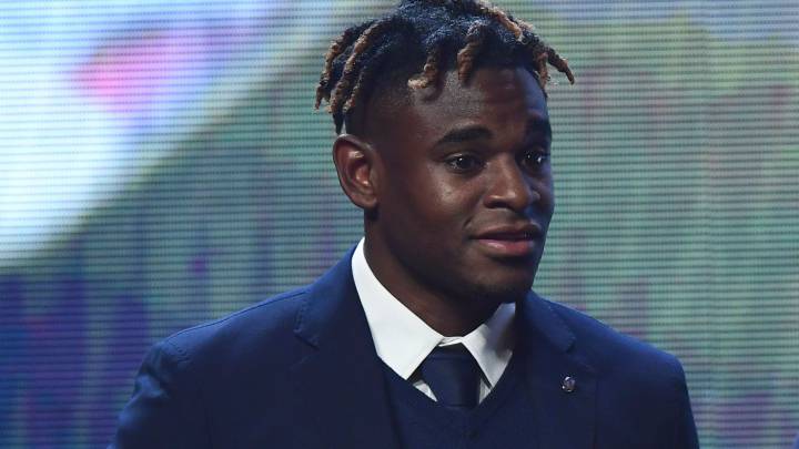 Duván Zapata recibe un reconocimiento en el Calcio italiano