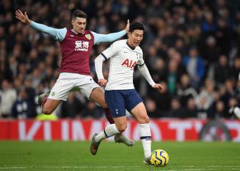 Tottenham golea al Burnley con Davinson en cancha