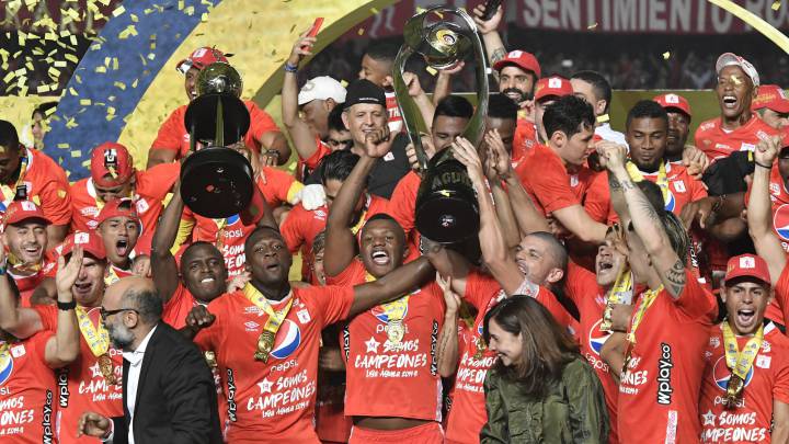 América de Cali, campeón de la Liga Águila