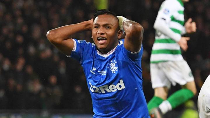 Alfredo Morelos, delantero colombiano del Rangers