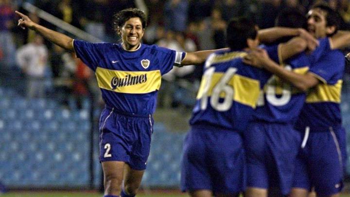 Jorge Bermúdez en su época en Boca Juniors