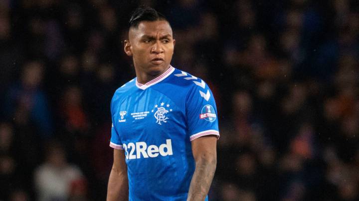 Alfredo Morelos, delantero colombiano del Rangers