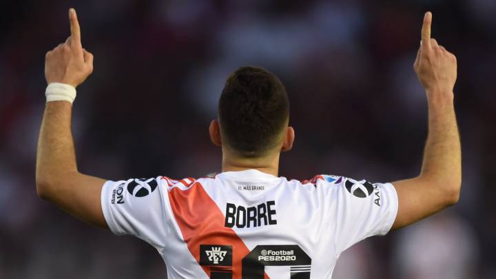 Rafael Santos Borré, delantero de River Plate