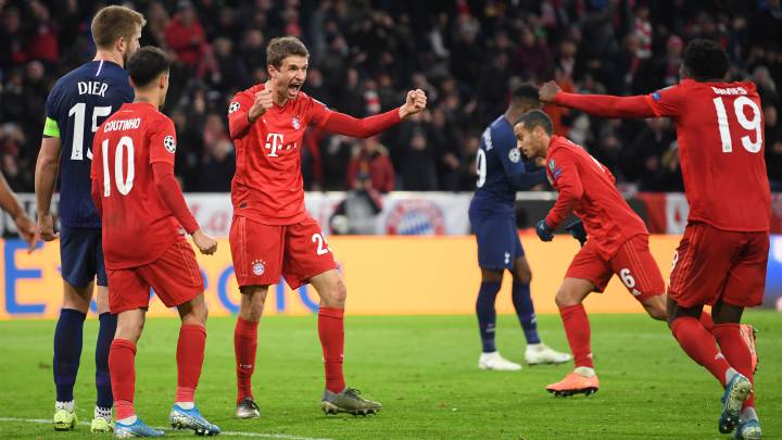 Bayern Múnich - Tottenham en vivo: Champions, en directo
