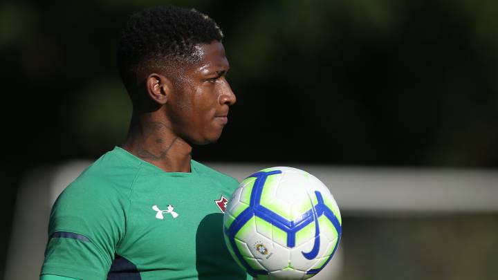 Yony González se despide de la hinchada de Fluminense