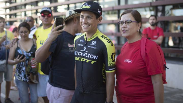 Esteban Chaves en la Vuelta a España
