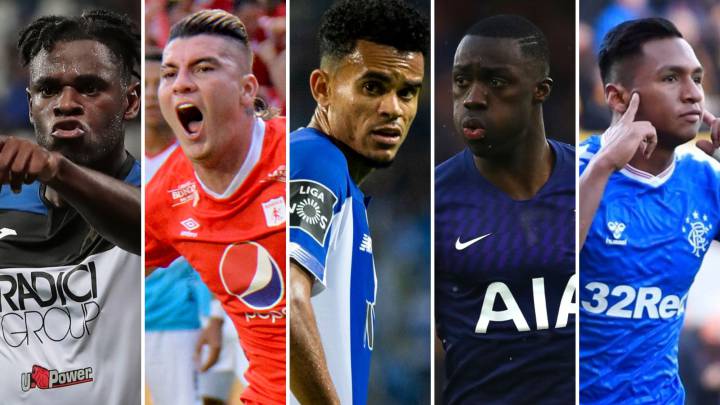 Duván Zapata, Michael Rangel, Luis Díaz, Davinson Sánchez, Alfredo Morelos, entre otros, escoge al mejor futbolista colombiano en el 2019