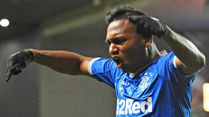Alfredo Morelos, delantero colombiano del Rangers