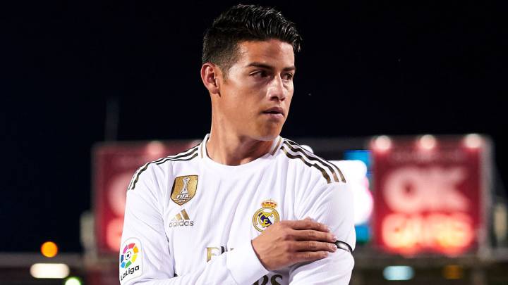 James Rodríguez cierra 2019 con menos partidos desde que llegó a Europa