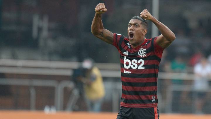 Orlando Berrio, delantero de Flamengo