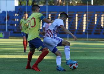 Colombia Sub 23 pierde 3-1 ante Paraguay en amistoso