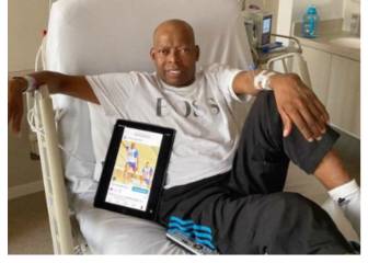 El curioso mensaje del 'Tino' Asprilla al salir del hospital