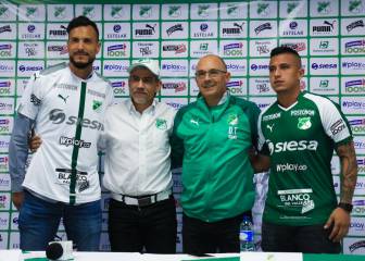 Deportivo Cali presenta a su técnico y sus dos refuerzos