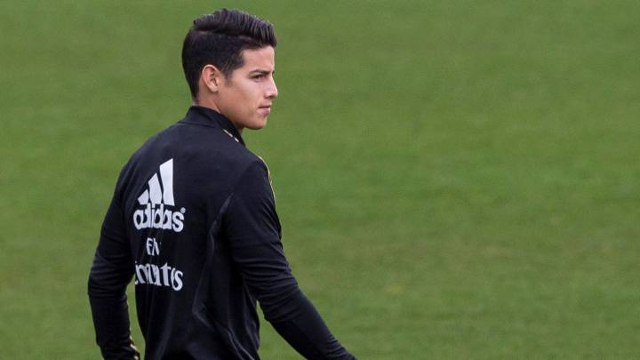 Zinedine Zidane habló de James Rodríguez en la rueda de prensa previa al partido entre el Real Madrid y el Athletic Bilbao en la fecha 18 de LaLiga