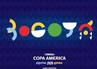 Estos son los gráficos oficiales de la Copa América 2020