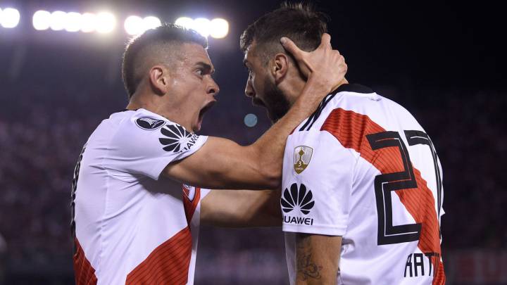 Lucas Pratto contó cómo son Rafael Santos Borré y Juan Fernando Quintero en la intimidad de River Plate