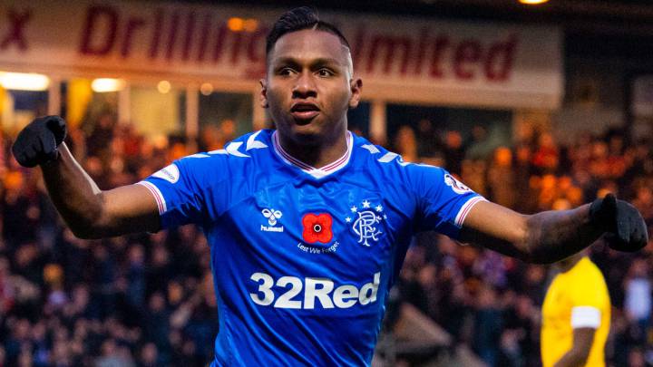 Alfredo Morelos, delantero colombiano del Rangers