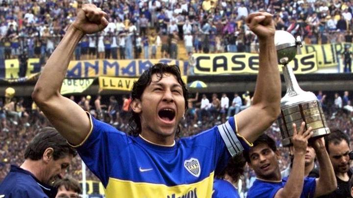 Jorge Bermúdez en su época en Boca Juniors