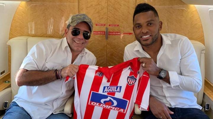 Miguel Ángel Borja, nuevo jugador del Junior