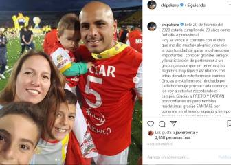Omar Pérez se despide de Independiente Santa Fe
