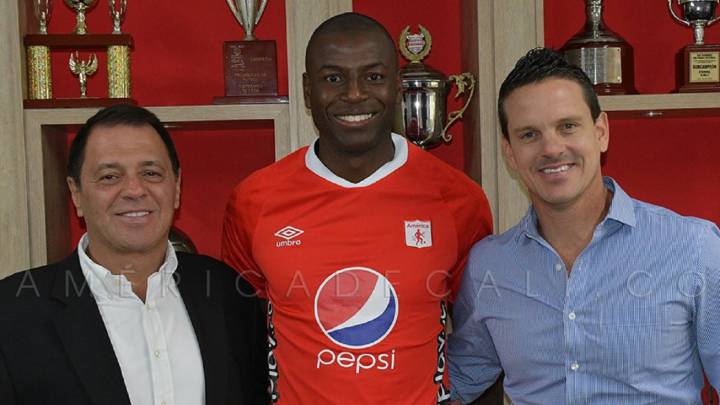 Adrián Ramos, delantero del América de Cali