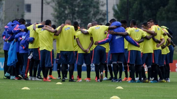 Entrenamiento de la Selección Colombia Sub 23