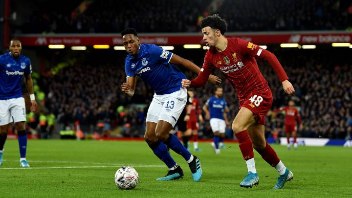 n vivo online Liverpool - Everton, partido de la tercera ronda de la FA Cup, que se jugará hoy domingo 5 de enero en Anfield, desde las 11:00 a.m