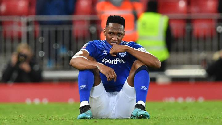Yerry Mina tras ser eliminado de la FA Cup a manos de Liverpool