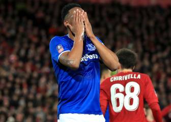 Yerry Mina y el rigor que vivió con Ancelotti ante Liverpool