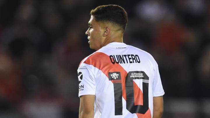 Juan Fernando Quintero, volante colombiano de River Plate