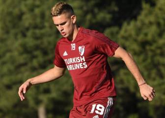 Borré se fija en Agüero, Lautaro y Luis Suárez para mejorar