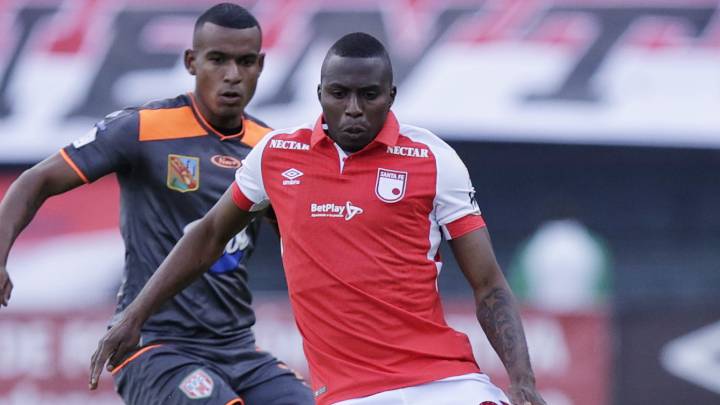 Maicol Balanta ante Envigado en El Campín