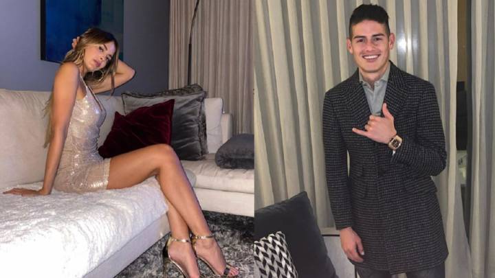James Rodríguez le cantó a Shannon De Lima en su cumpleaños.