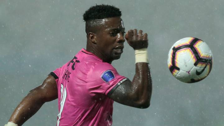 Cristian Dájome en la final de la Copa Sudamericana 2019