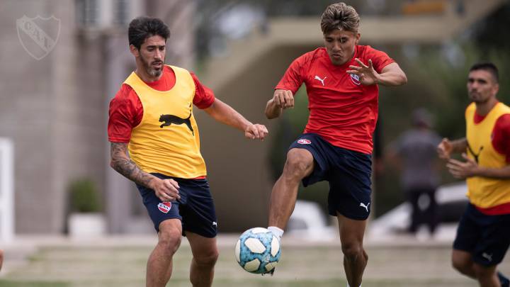 Andrés Roa espera un lugar con Pusineri en el XI de Independiente