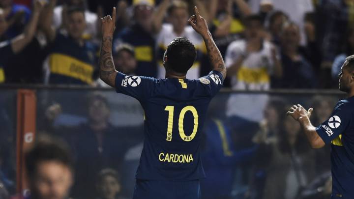 Edwin Cardona está cerca de volver a Boca Juniors