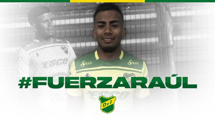 Raúl Loaiza, jugador de Defensa y Justicia