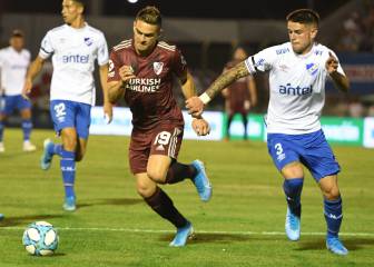 Asistencia de Borré en caída de River por penales en Uruguay