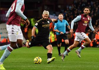 City golea al Aston Villa y Agüero hace triplete
